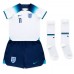 Billige England Marcus Rashford #11 Hjemmetrøye Barn VM 2022 Kortermet (+ korte bukser)